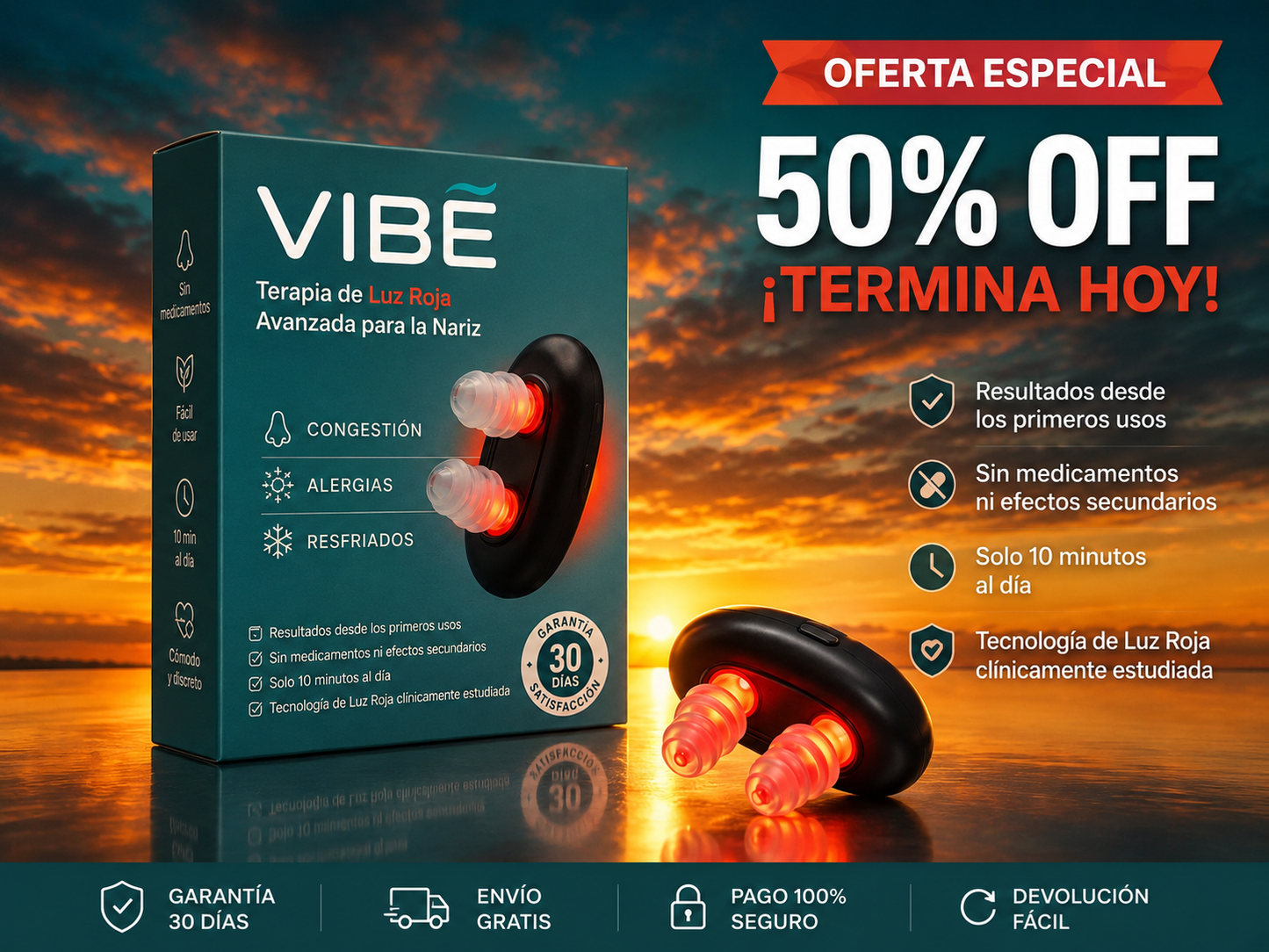 Vibe Nasal Relief Pro